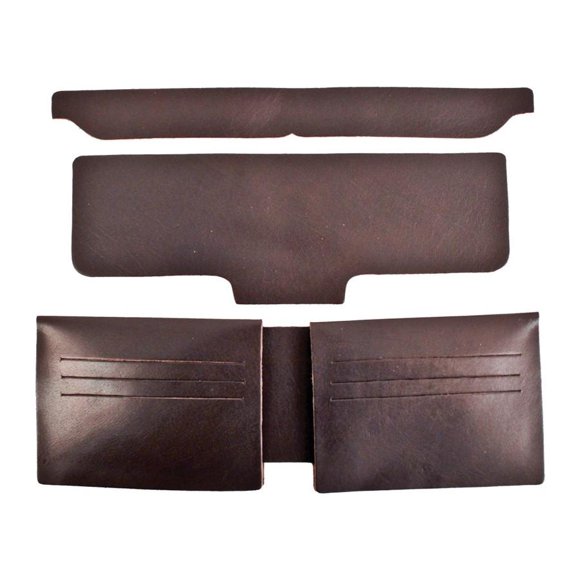 New Realeather Credit Card Wallet Liner - Black and Brown
