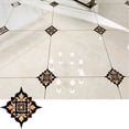 thumbnail image 3 of Girlsshop 36Pcs Tile Wall Stickers Waterproof Diagonal Floor Decor Kitchencabinet Bathroom,C, 3 of 7