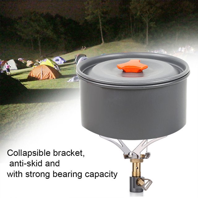Mini Quemador De Camping Plegable, Quemador De Estufa Antioxidante, Para Usos Al Aire Libre De Supervivencia De Emergencia De Camping Anggrek Otros