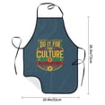 thumbnail image 3 of DO IT FOR THE CULTURE BLACK HISTORY Apron,Black History Month Gift for Black Women,Waterproof Chef Apron with Pocket,Inspirational Gift for Kitchen Cooking BBQ,Melanin Gifts, 3 of 9