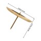 thumbnail image 2 of unbranded 10Ud Soporte Para Velas Dorado De Hierro Con Decorativo Para Hogar, 2 of 8