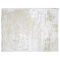 thumbnail image 2 of Vittorio 9 x 12 Handwoven Shag Area Rug, Polyester Cotton, Solid Ivory, 2 of 5