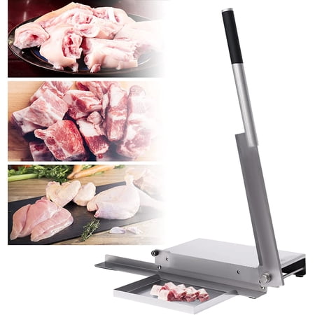 Manual Frozen Meat Slicer Commercial Meat Saw Bone Cutter Manual Meat Slicing Machine Beef Slicer Rib Meat Chopper Slicer Manual Meat Cleaver Bone Chopper Rib Slicer Frozen Meat Slicer Machine