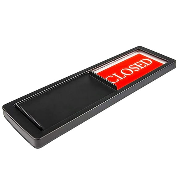 Adjustable Open or Closed Display Sign for Conference Rooms and Offices