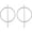 E-Silver1, variant on Geometric Double Circle Hoop Dangle Earrings Simple 8 Infinity Knot Bar Tassel Drop Earrings for Women Jewelry