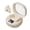 Beige, variant on Sport Bone Conduction Bluetooth Earbuds IPX7 Waterproof Smart Digital Screen NFC Voice Command Ultra Low Latency Gaming Headset for Daily Music Play