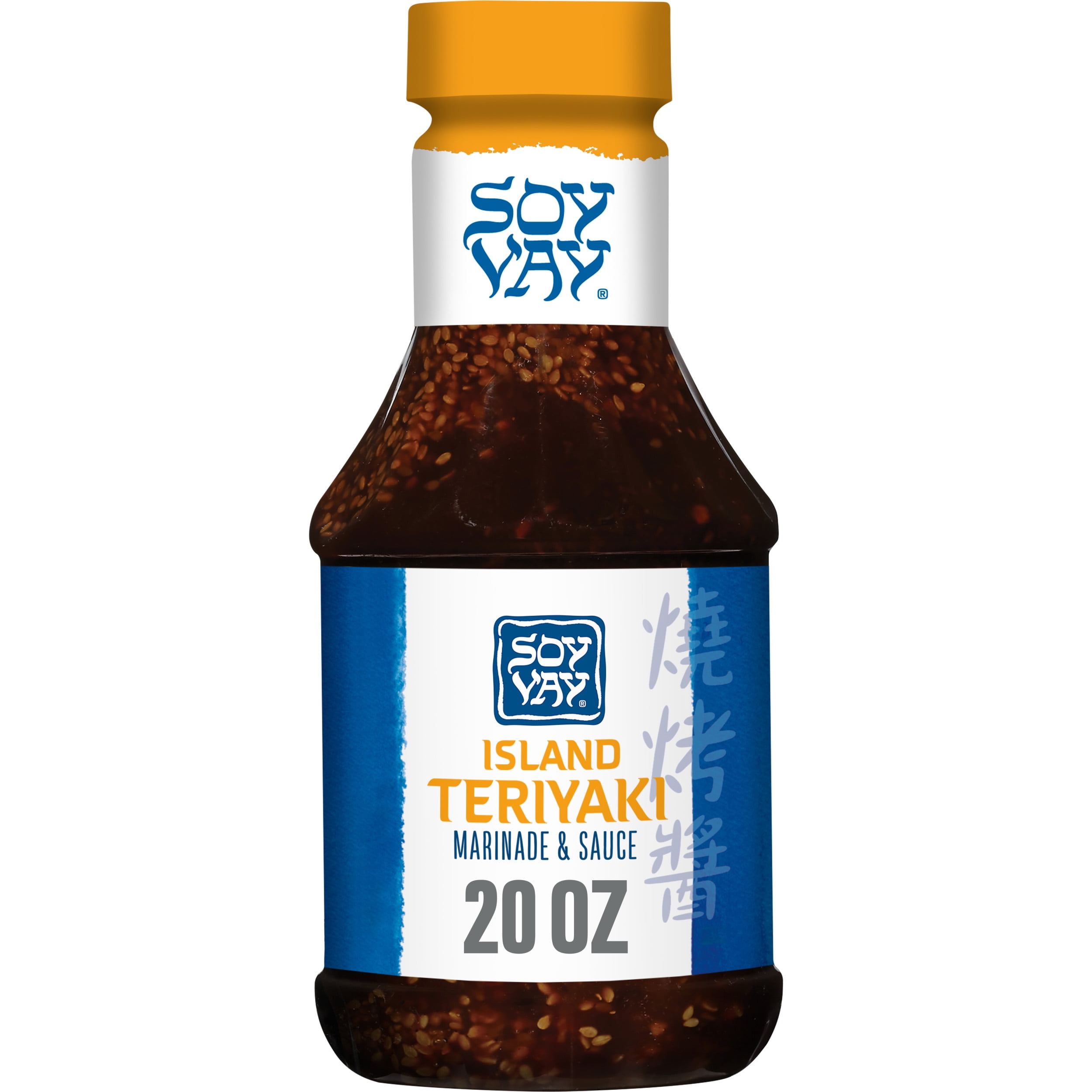 Soy Vay Island Teriyaki Marinade and Sauce 20 Ounce Bottle with