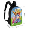 thumbnail image 2 of Winnie The Pooh Backpacks 17 Inch Bookbag Casual Daypack for Travel Camping Hiking, 2 of 8