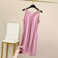 thumbnail image 2 of ameIAEA Summer Nightgowns for Women Plus Size Chemise Sleepwear Sleeveless Soft Nightwear Comfy Nightshirts, 2 of 7