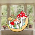 thumbnail image 5 of Colorful Mushroom Garden Home Decor Stained Glass Decoration Stained Glass Hanging Decoration, 5 of 5