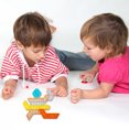 thumbnail image 4 of Rompecabezas hexagonal sensorial de burbujas de empuje de 9 piezas juguete Ehuebsd antiestrés para aliviar el autismo Color aleatorio, 4 of 9
