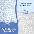 thumbnail image 6 of Alupssuc Cooling Pillows Queen Size Set of 2, Memory Foam, 20"x30", 6 of 8