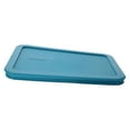 thumbnail image 3 of Pyrex 7210-PC 3 Cup Teal Blue Lid, 3 of 4