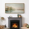 thumbnail image 3 of Large Framed Canvas Print The Abstract Modern Wall Art Decorative Ready to Hang Painting for Living room Bedroom - 60"x30" Natural Frame, 3 of 7