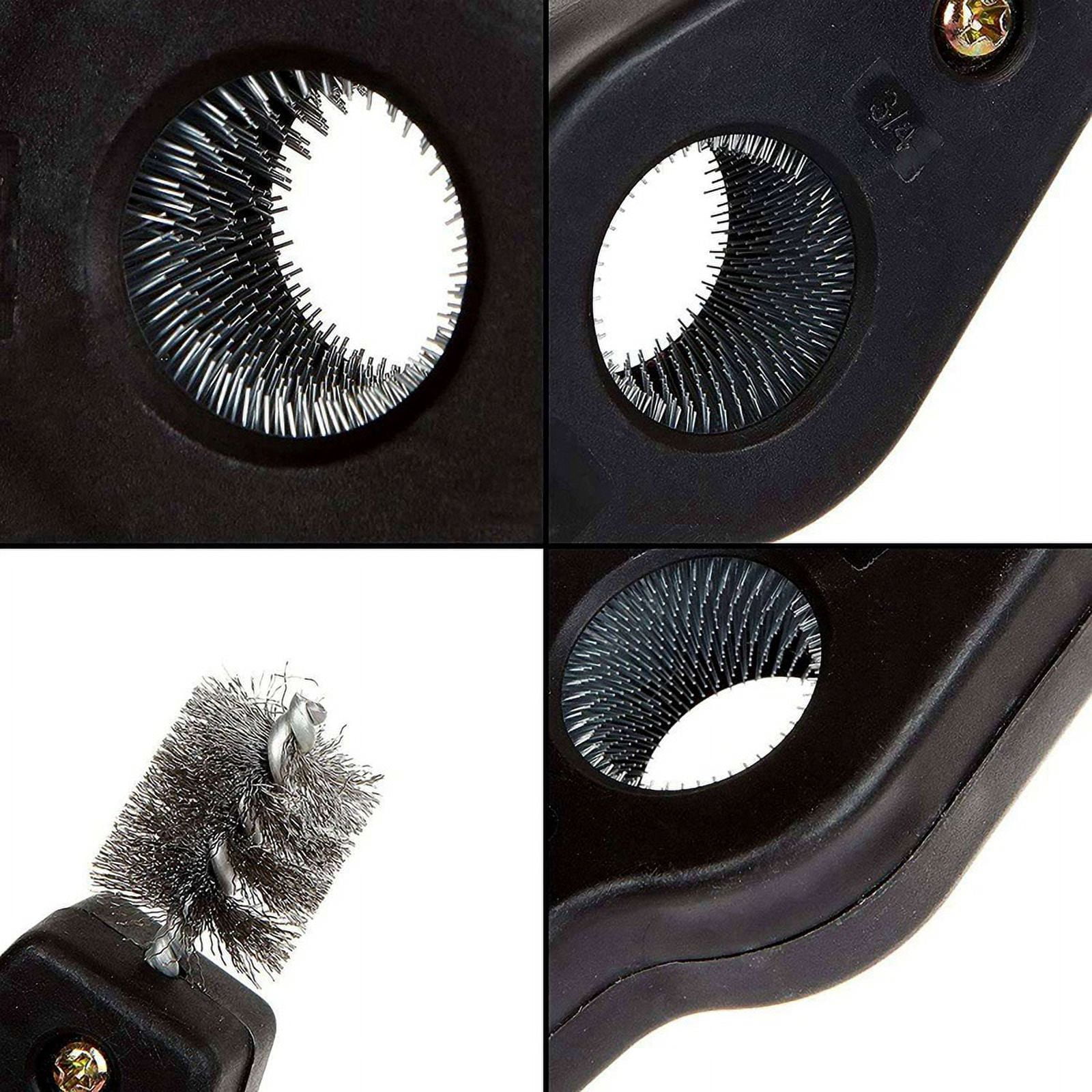 8Pcs Copper Tubing Brushes, Pipe Cleaning Tool Copper Pipe Cleaner Tool Fitting Brushes Copper Tubing, for Plumbing