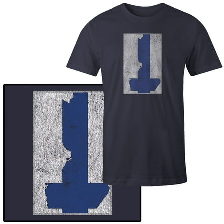 Country Flags T-shirt - Men's Country Flag Illustration of Finland T-Shirt