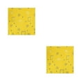 thumbnail image 1 of Justharion Highchair Splat Mat Playmat Carpet Foldable Polyester Indoor Camping Yellow 110*110cm 2Set, 1 of 1