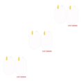 thumbnail image 4 of Redempat 2PCS Car Rearview Mirror Films Mirrors Cover Universal Vehicles Trucks 150*100MM 3Set, 4 of 6