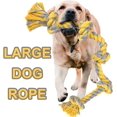 thumbnail image 1 of Large Dog Rope Toys for Aggressive Chewers Dog Rope Pet Tug Toy, 1 of 5
