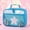 Blue, variant on Kiplyki Outdoor Picnic Sequin Insulation Bag Aluminum Film Insulation Bag Lunch Bag