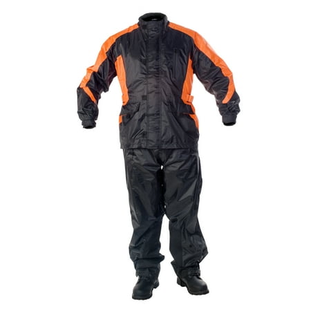 Men's Fulmer TRS3 StormTrak Rain Suit Motorcycle Rain Jacket & Pants