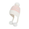 thumbnail image 2 of Fewfanhot Winter Stretchy Knitted Hats for Women Fleece Lined Beanie Chunky Warm Snow Windproof Cap, 2 of 2