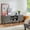 Gray, variant on Mid-Century Modern TV Stand for TVs up to 60", Wood Entertainment Center with Storage Cabinets and Open Shelves, Black