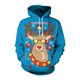 thumbnail image 3 of Sudaderas con capucha de alce para hombres y mujeres, jersey de gran tamaño, sudaderas de fiesta de Navidad, chándal con capucha ajustable, ropa de pareja de otoño e invierno, 3 of 3