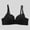 Black, variant on Sentmoon Push up Bras for Women Comfortable Bras for Women Soft Lace Wirefree Bralette Breathable Stretch Seamless Comfort Light Support Solid Color Relaxed Fit Everyday T Shirt Bra for All Day Wear