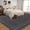 Black, variant on HIWEAVER Green 2′ x 6′ Scalloped Washable Runner Rug for Kitchen Modern Solid Geometric Accent Throw Carpet for Bedroom Non-Slip Floor Cover Room Home Decor