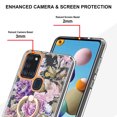 thumbnail image 3 of Allytech Galaxy A21s Case Cover, Soft TPU Back Cover with Ring Holder Stand Shockproof Anti-Scratch Slim Fit Bumper Phone Case for Samsung Galaxy A21s, Rose, 3 of 4