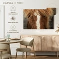 thumbnail image 5 of Elephant Stock Close Up Of An Icelandic Horse Wall Art - Horizontal Canvas Wall Art - Living Room Wall Decor - Animal Canvas - Brown And Gray Decor By Scott Stulberg - 39" x 26", 5 of 8