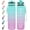 Green, variant on 32 oz Drinking Water Bottle with Times to Drink and Straw,Motivational with Carrying Strap,Leakproof BPA & Toxic Free,Ensure You Drink Enough Water for Fitness Gym Outdoor