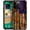 Wood grain tree camouflage USA American flag, variant on Compatible with iPhone 14 Pro Max Case,Design Pattern Back Bumper Anti Scratch Reinforced Corners Soft TPU Caver, Cases for Men Women-Great White Shark