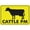 Warning Sign 4, variant on Cattle Pm Sign Warning Tin Sign Home Kitchen Farm Garden Garage Wall Decor 8"x12"
