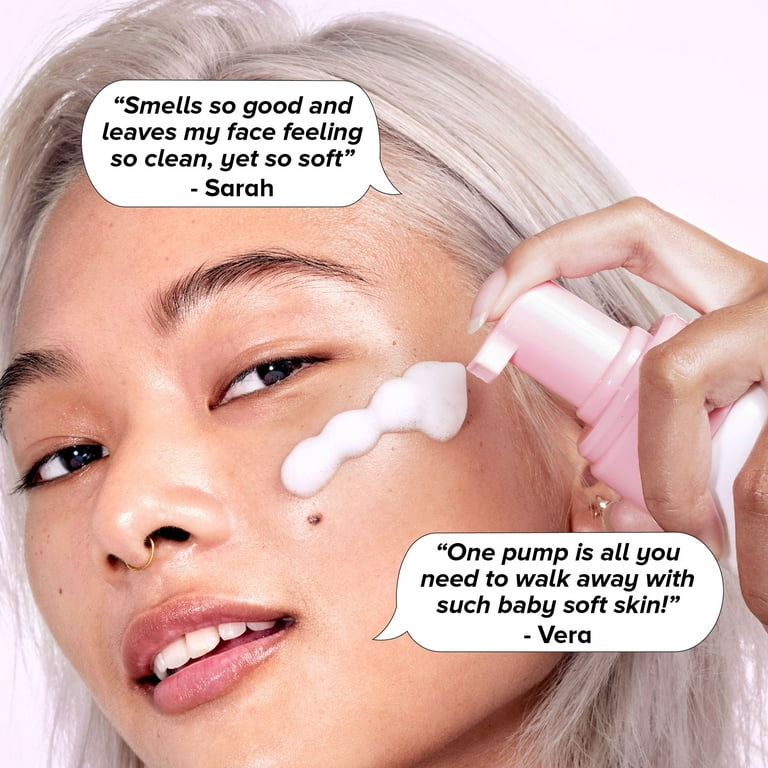Skin Proud Velvet Cloud, Foaming Facial Cleanser, 100% Vegan, 5.07 fl oz 
