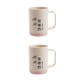 thumbnail image 1 of Inteprter Pareja taza de enjuague bucal cepillo de tazas contraste Color amante familia taza de cepillo titular Baño rosa 1 2Conjunto, 1 of 6