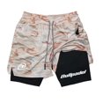 thumbnail image 3 of Pantalones cortos deportivos de doble capa para hombre, ropa 2 en 1 para correr, entrenamiento de Fitness, Bullpadel, 3 of 5