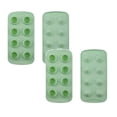 thumbnail image 1 of Oleegame 2PC Baby Popsicle Molds Easy Release Silicone & Flexible 8 Ice Cube Trays With For Cocktail Freezer Stackable Ice Trays With Covers, 1 of 9
