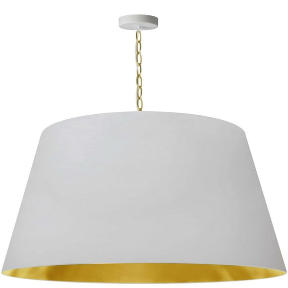 Dainolite BRY-XL-AGB-692 White Pendant