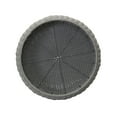 thumbnail image 6 of Household Essentials Handwoven Resin Storage Stool Ottoman, Gray, 6 of 8