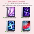 thumbnail image 2 of Funda con Teclado KBCASE para iPad Air 11" Inalámbrico Rosa, 2 of 8