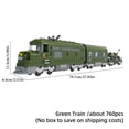 thumbnail image 1 of SALYWEE Track & Train Model Building Blocks Toy, Vintage Steam Passenger Train, Christmas Gift, Home Decorations, 1 of 10