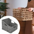 thumbnail image 6 of Almencla Decorative Home Storage Bin Woven Basket for Dresser Shelves Bedroom Gray, 6 of 8
