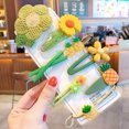 thumbnail image 1 of Hair Clips for Girls,No Slip Metal Snap Hair Clips Barrettes Cute Flower Animal Fruit Printed Pattern Cartoon Design Hairpins(#14), 1 of 8