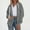Gray, variant on Women's Zip Up Hoodies Oversized Long Sleeve Cardigans Lightweight Drawstring Hood Jackets with Pockets Solid Casual Sportswear 2025 Fall Fashion Clothing