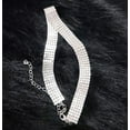 thumbnail image 4 of Tennis Necklaces for Women Sparkly Rhinestone Choker Diamond Chain Necklace, 4 of 5