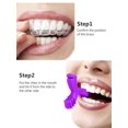 thumbnail image 3 of Chewies DLENP en forma de Y para alineadores ortodónticos, 2 piezas, morado, 3 of 6