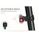 thumbnail image 3 of JM Luz de bicicleta, luz trasera recargable por USB, luz trasera de advertencia para bicicleta, linterna LED intermitente remota inalámbrica inteligente para bicicleta ER, 3 of 5