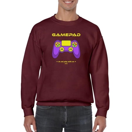 Do Not Play With Me Sweatshirt Men -Image by Shutterstock Male XX-Large